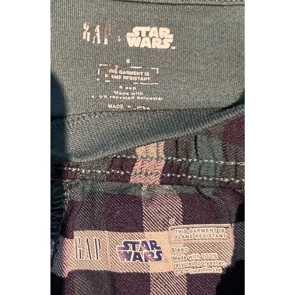 Gap Star Wars pajama set size 6